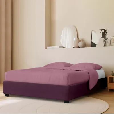 Ліжко двоспальне COSAS Mango Plum 180x200 см Сливовий