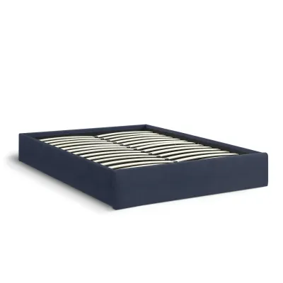 Ліжко двоспальне COSAS Papaya Denim 180x200 см Кобальт