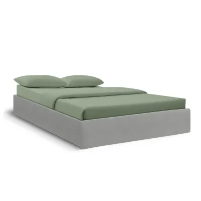 Ліжко двоспальне COSAS Papaya Shadow 180x200 см Перламутр