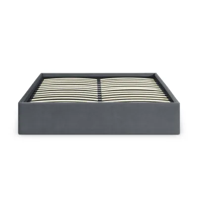 Ліжко двоспальне COSAS Papaya Lava 180x200 см Антрацит