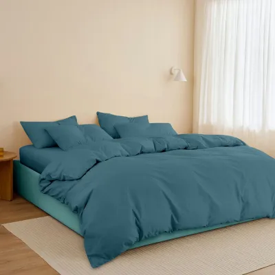 Ліжко двоспальне COSAS Papaya Nevada 180x200 см Бірюзовий