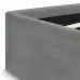 Кровать односпальная COSAS Kiwi Stone 90х200 см Базальт Кровать односпальная COSAS Kiwi Stone 90х200 см Базальт
