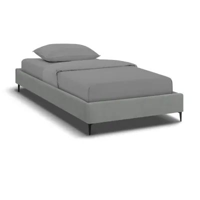 Кровать односпальная COSAS Kiwi Stone 90х200 см Базальт Кровать односпальная COSAS Kiwi Stone 90х200 см Базальт