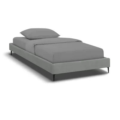 Кровать односпальная COSAS Mandarin Stone 90х200 см Базальт