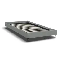 Кровать односпальная COSAS Mandarin Stone 90х200 см Базальт