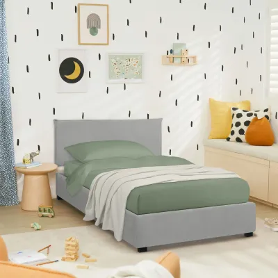 Ліжко односпальне COSAS Mango Shadow 90х200 см Перламутр