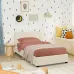 Кровать односпальная COSAS Mango Almond 90х200 см Кремовый
