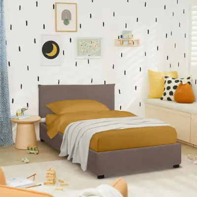 Ліжко односпальне COSAS Mango Mousse 90х200 см Шоколад Ліжко односпальне COSAS Mango Mousse 90х200 см Шоколад