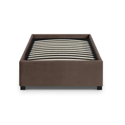 Ліжко односпальне COSAS Mango Walnut 90х200 см Махагон