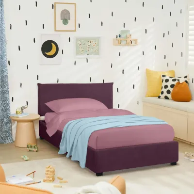 Ліжко односпальне COSAS Mango Plum 90х200 см Сливовий