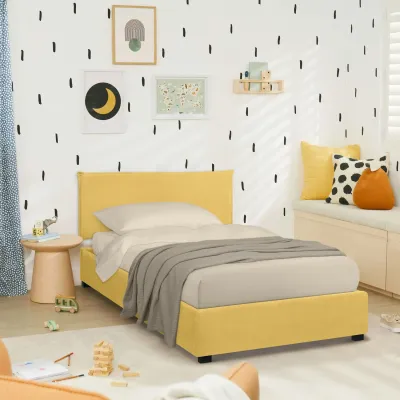 Ліжко односпальне COSAS Mango Summer 90х200 см Жовтий Ліжко односпальне COSAS Mango Summer 90х200 см Жовтий
