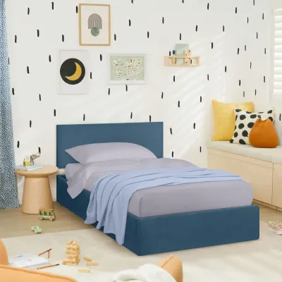 Ліжко односпальне COSAS Papaya Indigo 90х200 см Електрик Ліжко односпальне COSAS Papaya Indigo 90х200 см Електрик