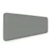 Изголовье для кровати COSAS Bali Stone 55x98 см Базальт