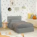 Изголовье для кровати COSAS Cuba Stone 55x98 см Базальт