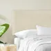 Узголів'я для ліжка COSAS Cuba Almond 55x190 см Кремовий Узголів'я для ліжка COSAS Cuba Almond 55x190 см Кремовий