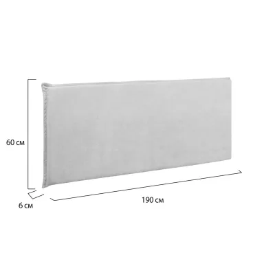 Узголів'я для ліжка COSAS Rodos Pastel 60x190 см Ваніль