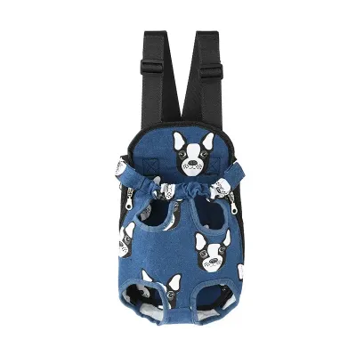 Рюкзак- кенгуру для тварин No Brand SY210814 Dog M Синій (12491-76061)