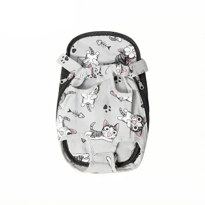 Рюкзак-кенгуру для тварин No Brand SY210814 Cat Gray L