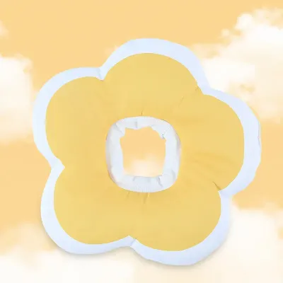 М'який комір-подушка для кішок No Brand DT-1018 L Yellow