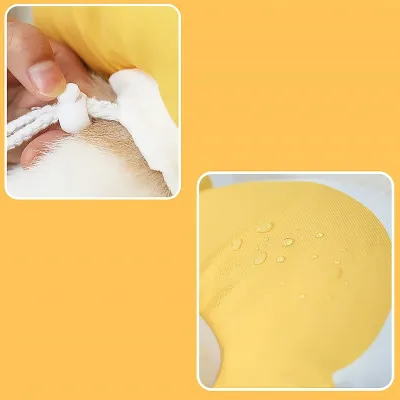М'який комір-подушка для кішок No Brand DT-1018 L Yellow