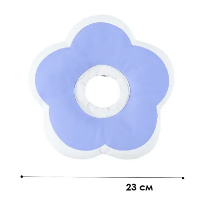 М'який комір-подушка для котів No Brand DT-1018 післяопераційний XS Purple (12487-76201) М'який комір-подушка для котів No Brand DT-1018 післяопераційний XS Purple (12487-76201)