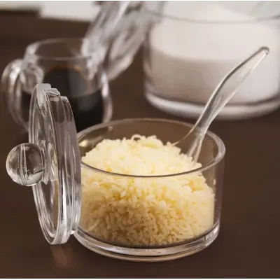 Емкость для специй с ложкой One Chef 100 мл Прозрачная