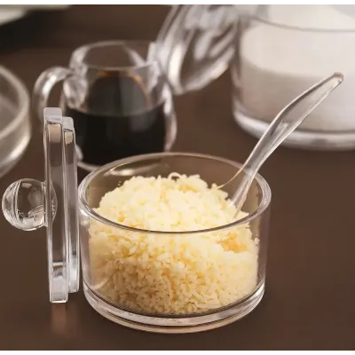 Емкость для специй с ложкой One Chef 100 мл Прозрачная