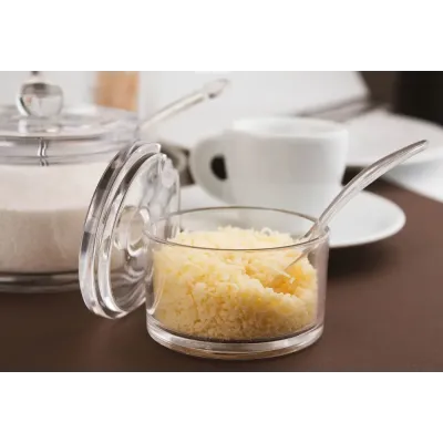 Емкость для специй с ложкой One Chef 100 мл Прозрачная