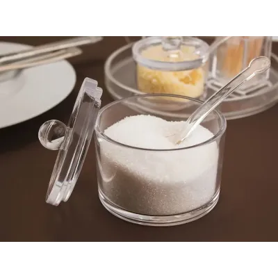 Ємність для спецій з ложкою One Chef 260 мл Прозора