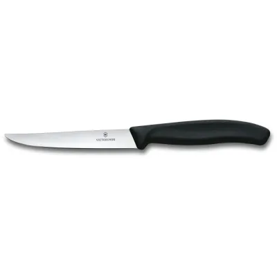 Ніж для стейку Victorinox Swiss Classic Steak Чорний (6.7203.20)