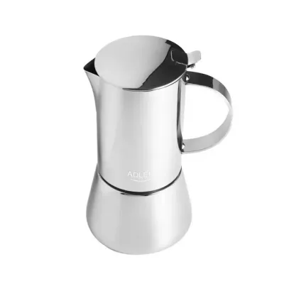 Гейзерна кавоварка 350 мл Adler AD 4419 Steel Гейзерна кавоварка 350 мл Adler AD 4419 Steel
