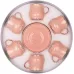 Чайный сервиз на 6 персон pinks 220 мл BonaDi Розовый DP229736
