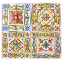 Сервірувальні серветки BonaDi Sicily 28x30 см Різнокольоровий 12 шт DP229798 Сервірувальні серветки BonaDi Sicily 28x30 см Різнокольоровий 12 шт DP229798