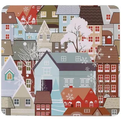 Сервировочные салфетки BonaDi Happy Holidays-127 28x30 см Разноцветный 12 шт DP229811