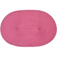 Коврики-плейсматы BonaDi Casual Oval 44х30 см Фуксия 4 шт DP229843