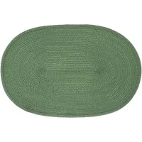 Коврики-плейсматы BonaDi Casual Oval 44х30 см Зеленый 4 шт DP229844