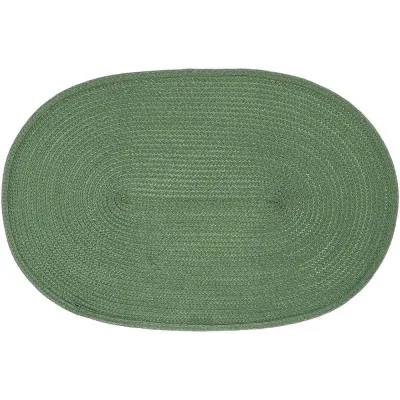 Коврики-плейсматы BonaDi Casual Oval 44х30 см Зеленый 4 шт DP229844