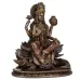 Фигура интерьерная Goddess Ganga 20 см Veronese Коричневый AL229944
