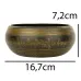 Співоча чаша Kailash 167x167x72 мм Античний Бронзовий (27701) Співоча чаша Kailash 167x167x72 мм Античний Бронзовий (27701)
