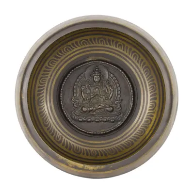 Співоча чаша Kailash 165х165х71 мм Античний Бронзовий (27711) Співоча чаша Kailash 165х165х71 мм Античний Бронзовий (27711)