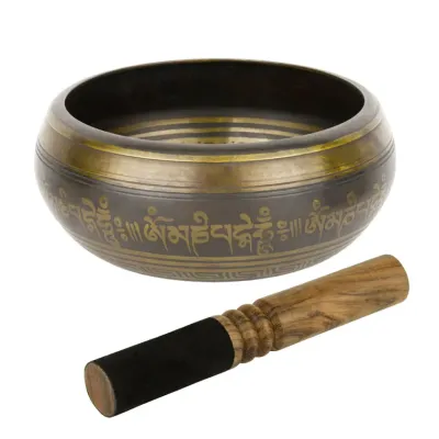 Співоча чаша Kailash 165х165х71 мм Античний Бронзовий (27711)