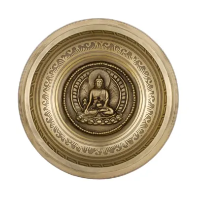 Співоча чаша Kailash тибетська 165х165х73 мм Бронзовий (27716)