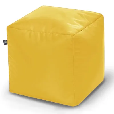 Безкаркасний пуф Tia-Sport Кубик 30х30х30 см Жовтий (sm-0012-111)