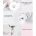Кормушка для котов и собак RIAS Pet Love Bowl с поилкой White