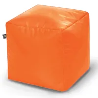 Безкаркасний пуф Tia-Sport Кубик 40х40х40 см Помаранчевий (sm-0012-157) Безкаркасний пуф Tia-Sport Кубик 40х40х40 см Помаранчевий (sm-0012-157)