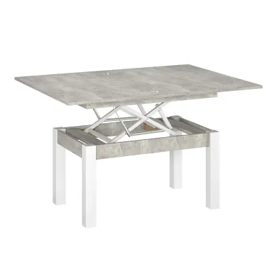 Стол-трансформер Art In Head B-Fly Glass 900x554x600 Ателье светлый/Белый/Графит (TB10040400112) Стол-трансформер Art In Head B-Fly Glass 900x554x600 Ателье светлый/Белый/Графит (TB10040400112)