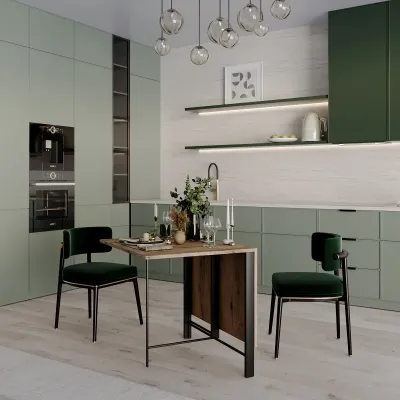 Стіл-трансформер Art in Head Voody 1300x900x756 Дуб Евок/Чорний (TB26100000030)