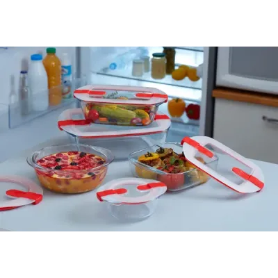 Форма для запікання Pyrex Cook & Heat 2.5 л (216PH00) Форма для запікання Pyrex Cook & Heat 2.5 л (216PH00)