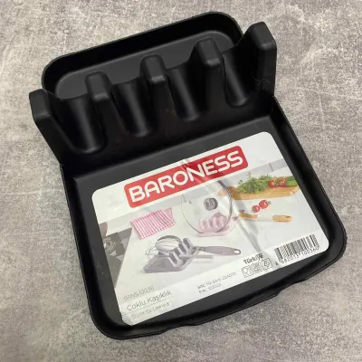 Подставка для кухонных аксессуаров 18х13,5 см Baroness 10036 черный Подставка для кухонных аксессуаров 18х13,5 см Baroness 10036 черный