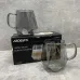 Набор чашек из боросиликатного стекла 300 мл Ardesto Grapfite 2шт AR2630GR Набор чашек из боросиликатного стекла 300 мл Ardesto Grapfite 2шт AR2630GR